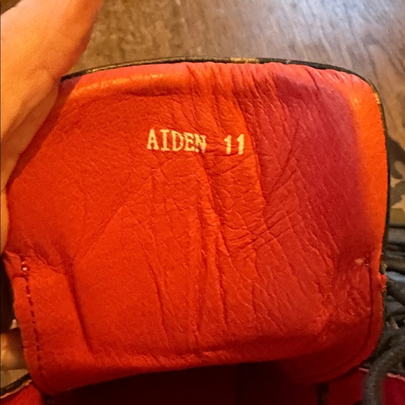 Marc Nolan Men's Aiden Camo Leather Combat Boots size 11 - Picture 8 of 10